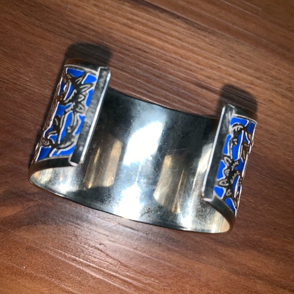 Vintage Filigree Bangle Jewelry Bracelet - Picture 6 of 8